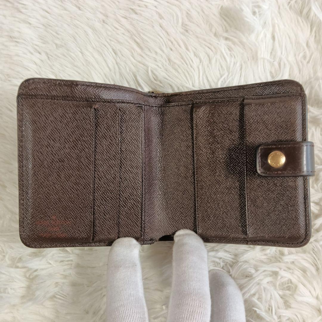 ミモザ【LOUISVUITTON】ルイヴィトン　折り財布　財布　ダミエ　✨