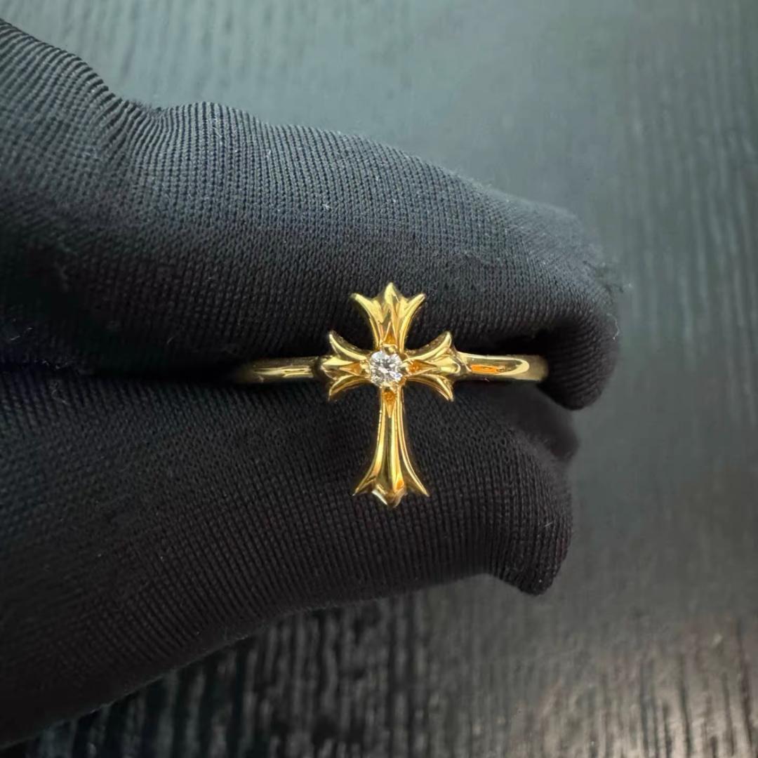 Chrome Hearts K22 バブルガム クロス 指輪CHROME HEARTS