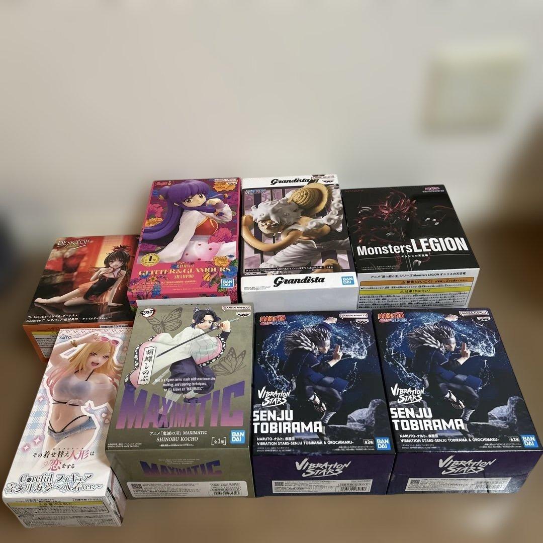 プライズフィギュア8点セット