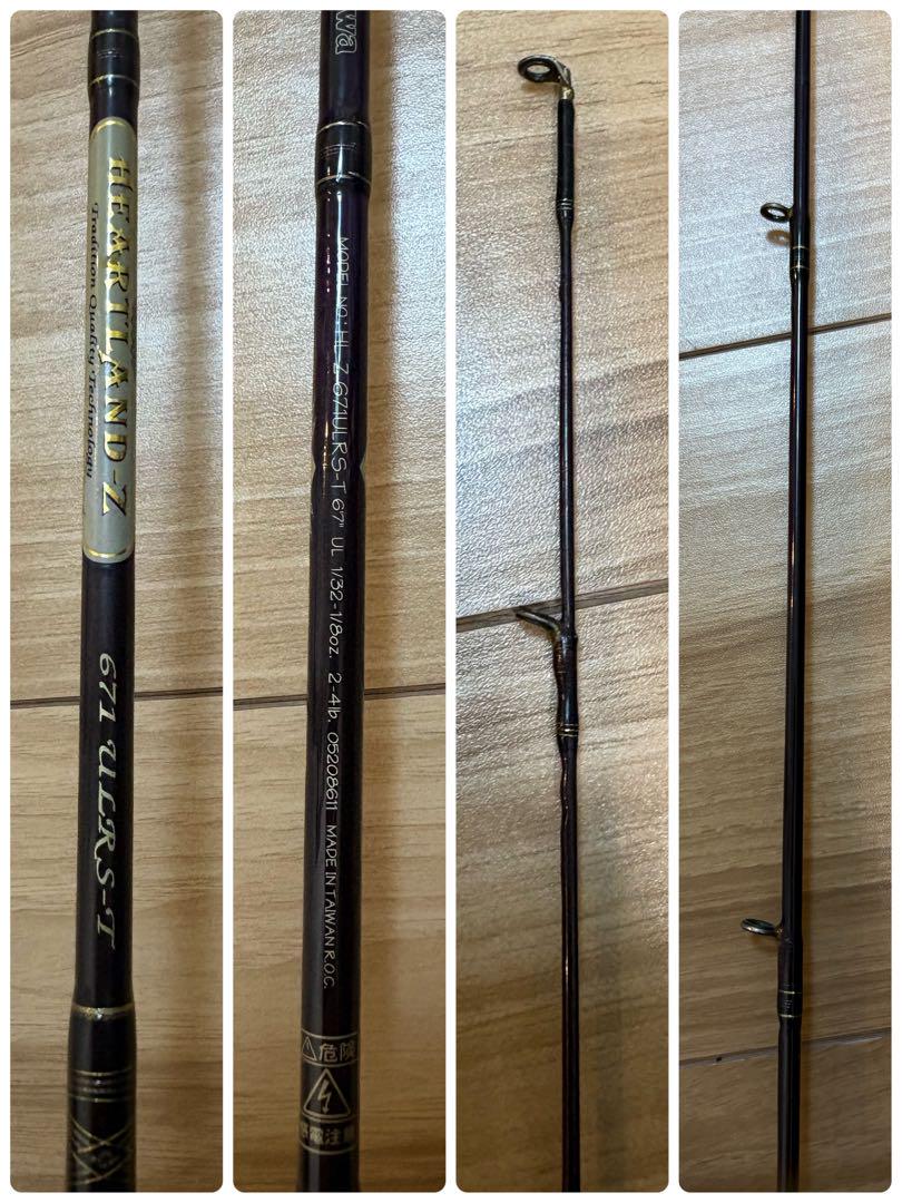 DAIWA ダイワ ハートランドZ 常吉スペシャル キャロスペ 2本