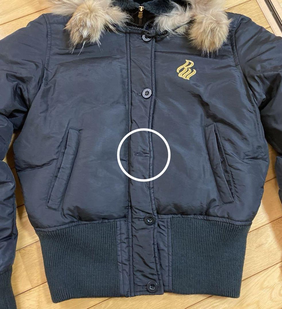 新着入荷の通販 激レア】 ROCAWEAR ジャケット - ファー付き ダウンジャケット ジャケット・アウター
