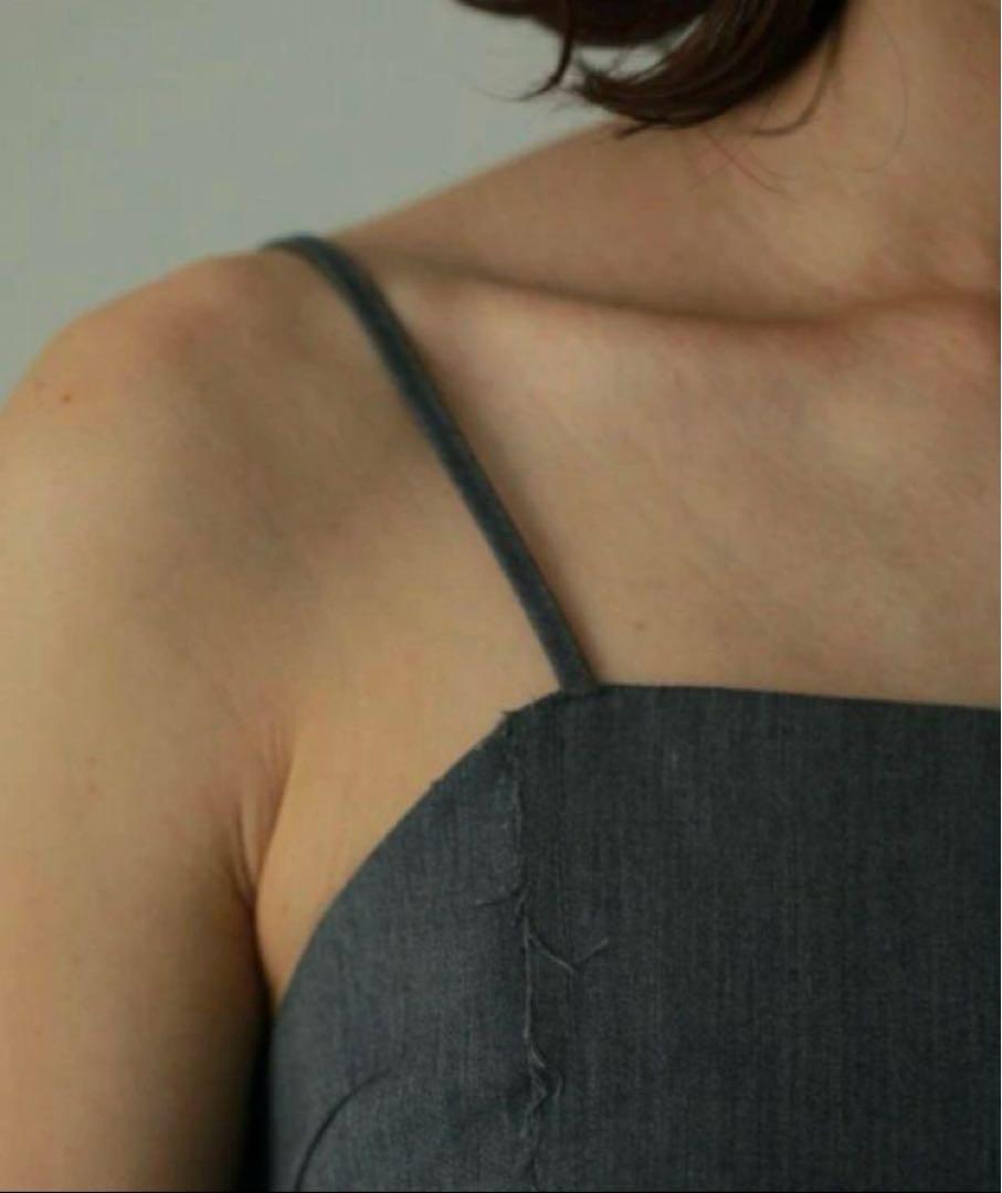 【anuke】アンヌーク Cutoff Twill Bustier