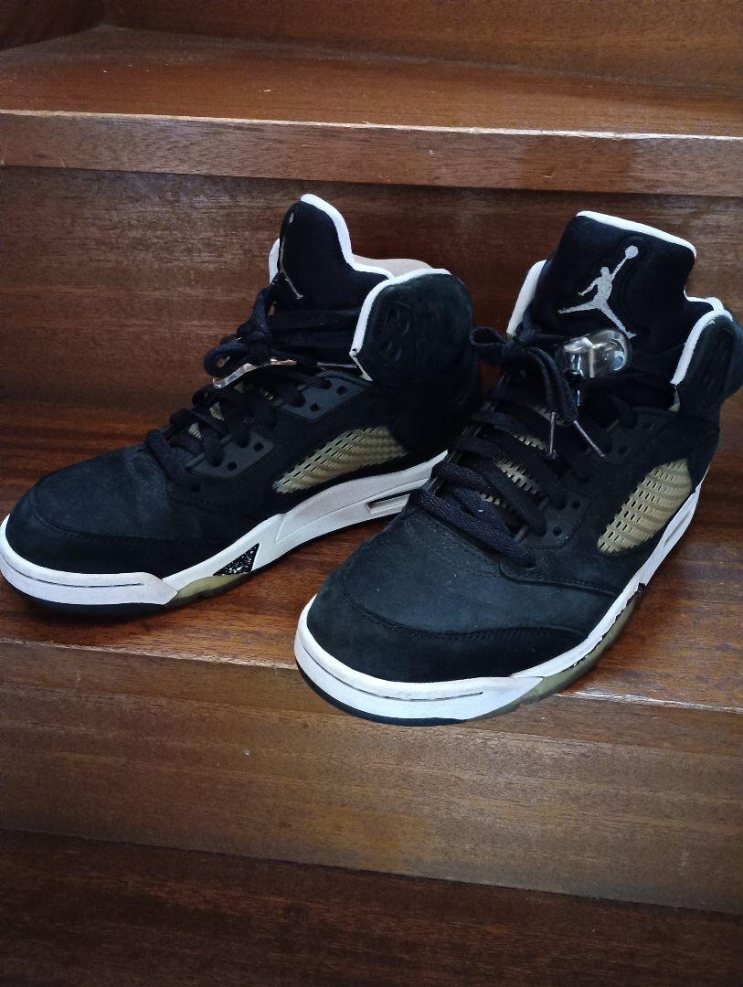 NIKE　AIR　JORDAN5　RETRO OREO　27.5cm