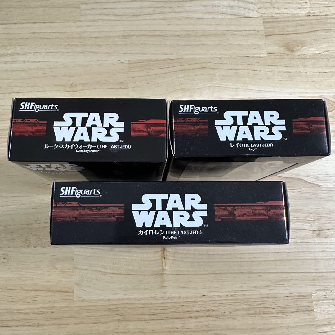 S.H. STAR WARS / THE LAST JEDI 3体セット