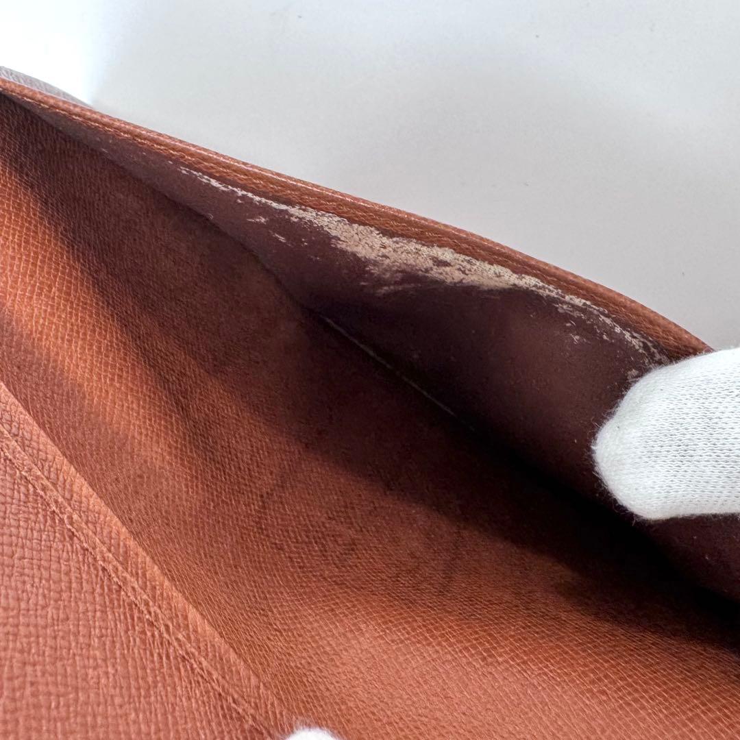 ルイヴィトン モノグラム ポルトカルトクレディ 二つ折り 長財布 お札入れ