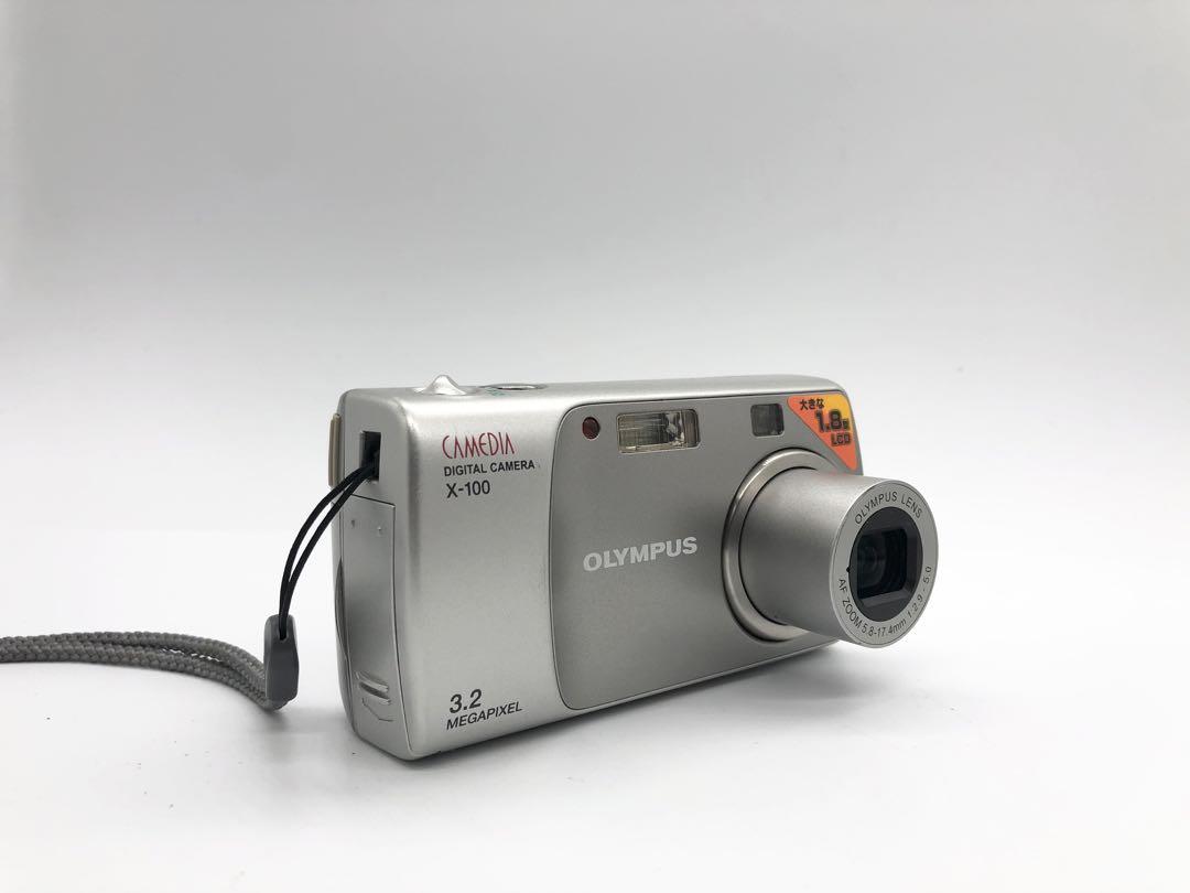 y2k】OLYMPUS CAMEDIA X-100 デジタルカメラ 動作確認済