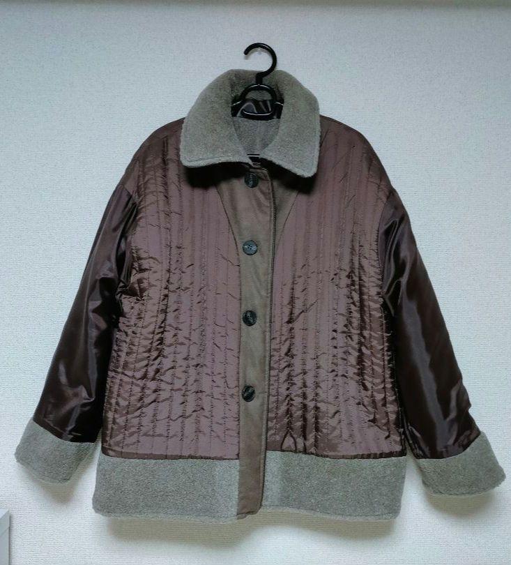 SALEで更にお買得 public tokyo ボアビックカラーショートブルゾン ジャケット・アウター
