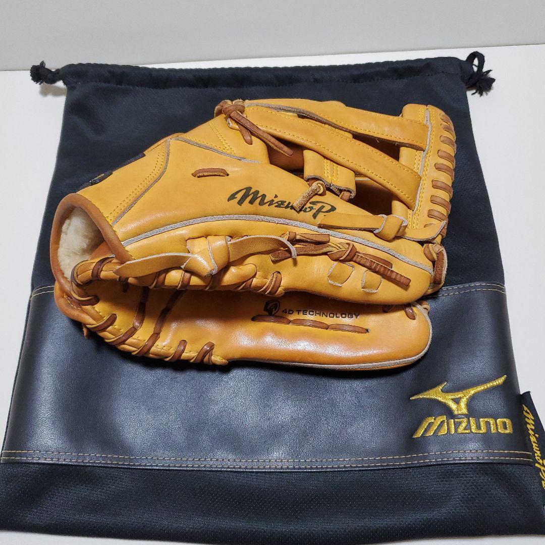 新品同様 ミズノプロ 硬式内野手用グローブ mizunopro クロスウェブ グローブ