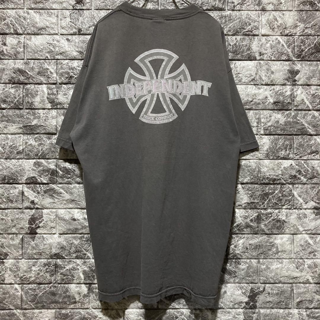 INDEPENDENT Tシャツ インディペンデント スケーター グレー ②④