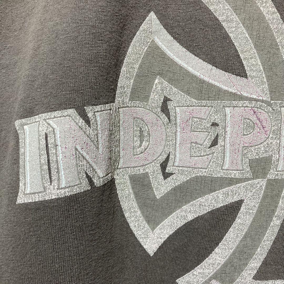 INDEPENDENT Tシャツ インディペンデント スケーター グレー ②④