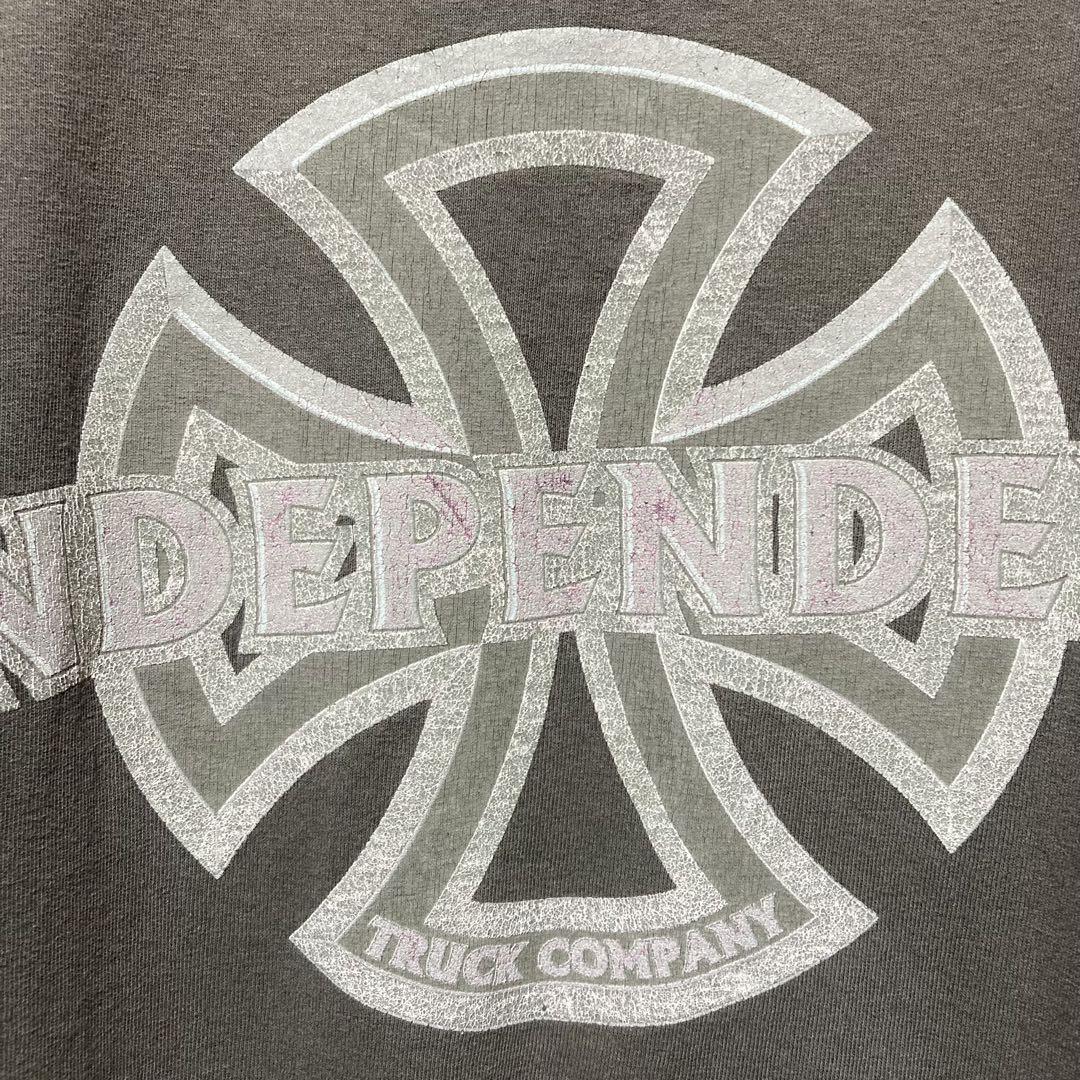 INDEPENDENT Tシャツ インディペンデント スケーター グレー ②④