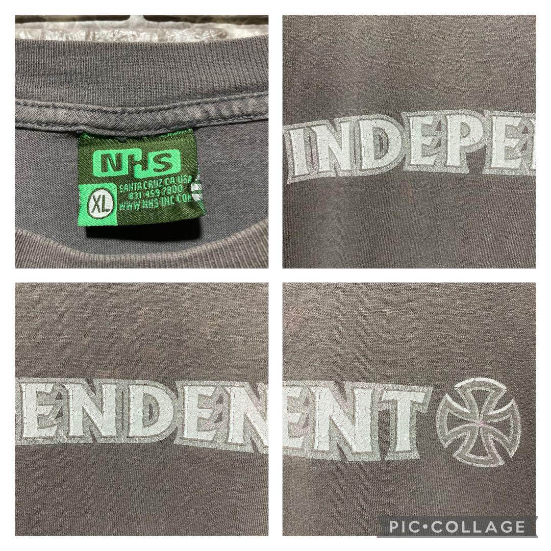 INDEPENDENT Tシャツ インディペンデント スケーター グレー ②④