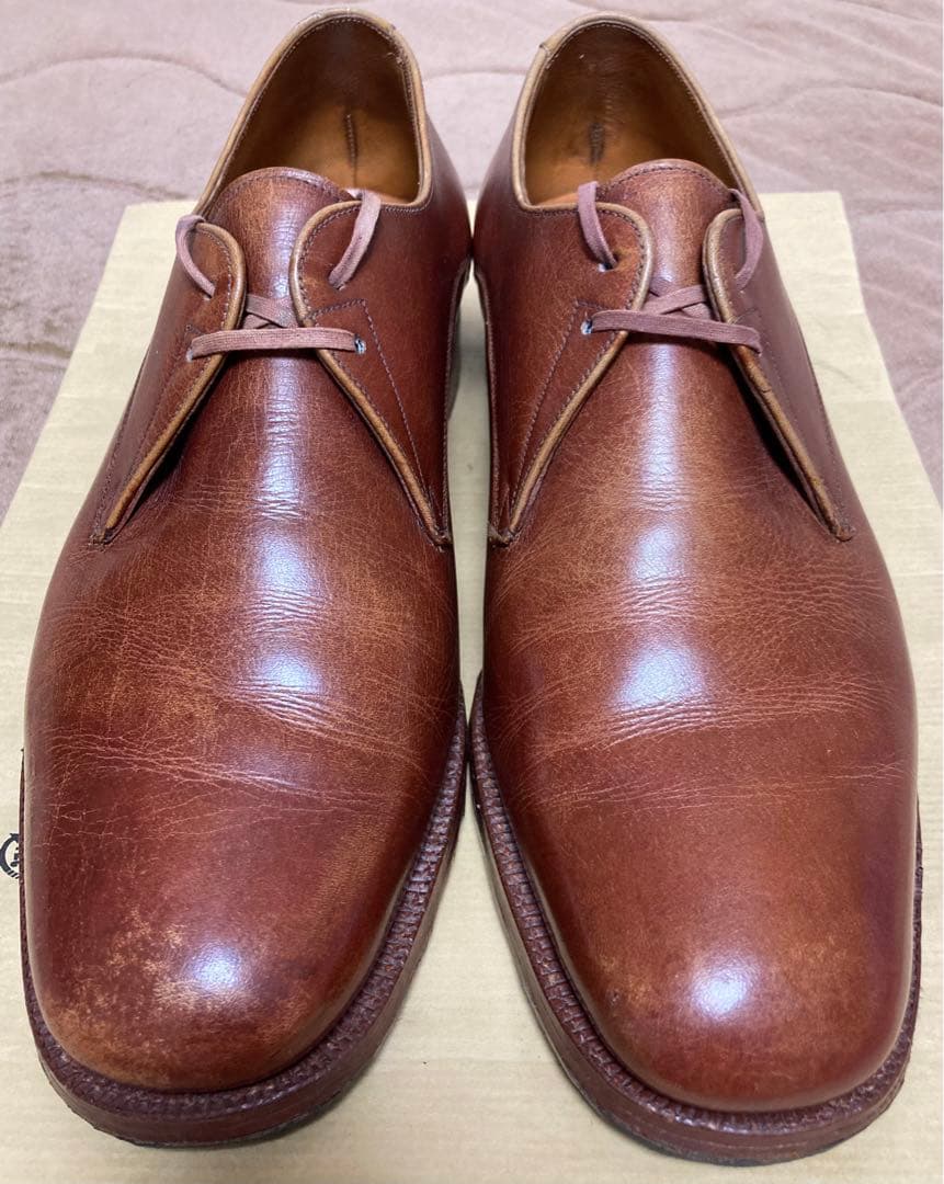 最安値に挑戦! TRICKER'S 旧ロゴ BENCH MADE ドレス/ビジネス