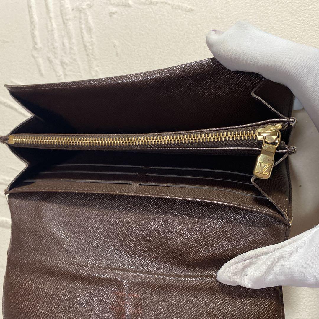 Louis Vuitton N63019ダミエ ポルトフォイユエミリー長財布