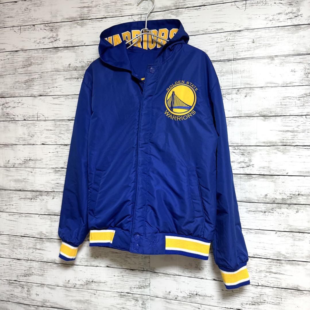 美品　NBA ウォリアーズジャケット　JHデザイン　Sサイズ