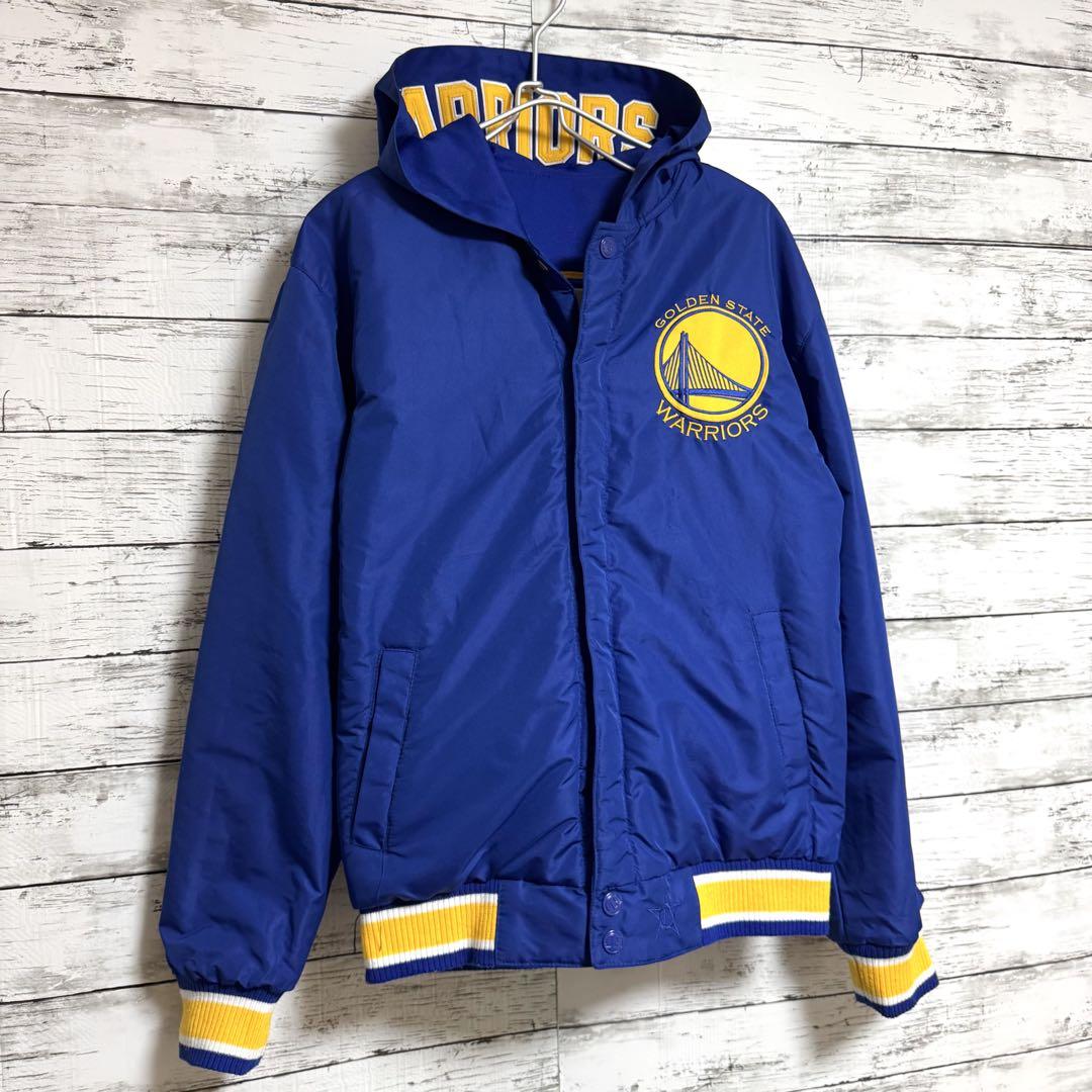 美品　NBA ウォリアーズジャケット　JHデザイン　Sサイズ