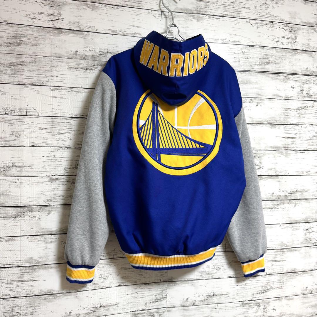 美品　NBA ウォリアーズジャケット　JHデザイン　Sサイズ