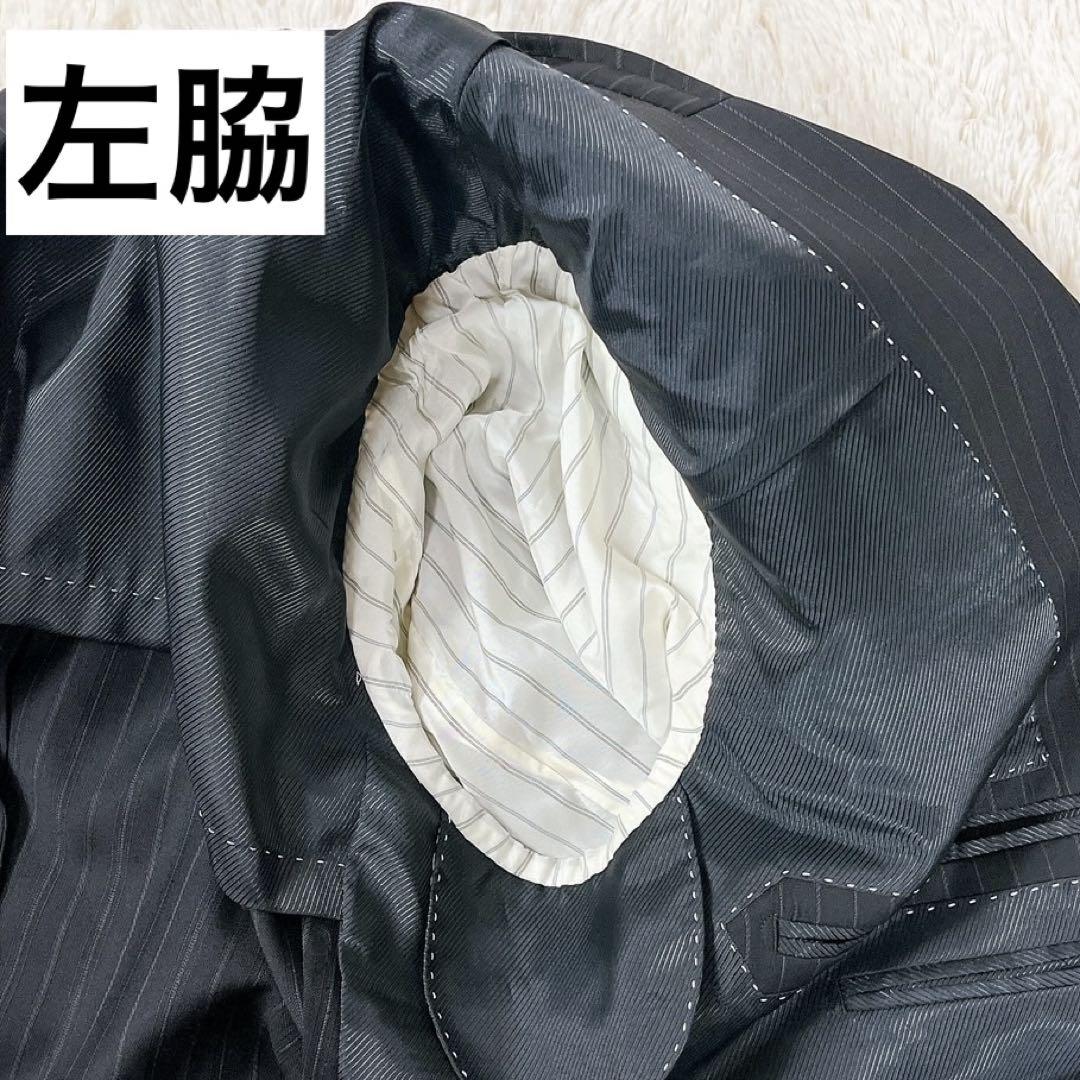 【美品】mitsumine zegna セットアップ　175cmサイズ　背抜き