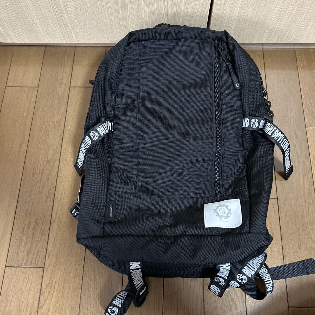 DSPTCH×BILLIONAIRE BOYS CLUB バックパック ブラック