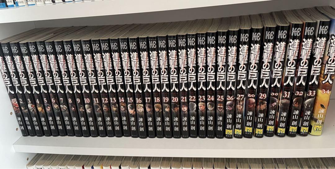 進撃の巨人 全巻セット - 全巻セットセール