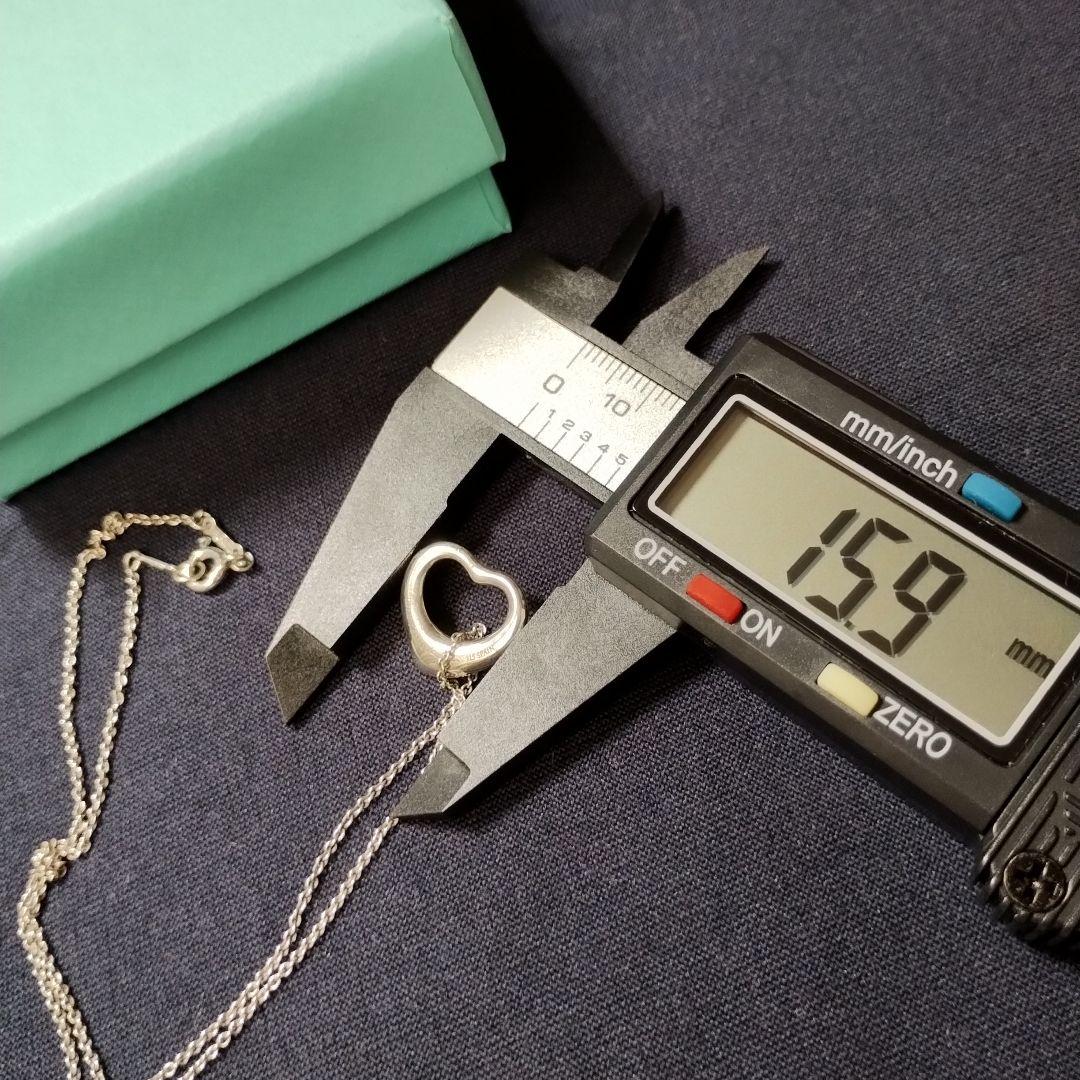 ③Tiffany ティファニー オープンハートネックレス シルバー 925