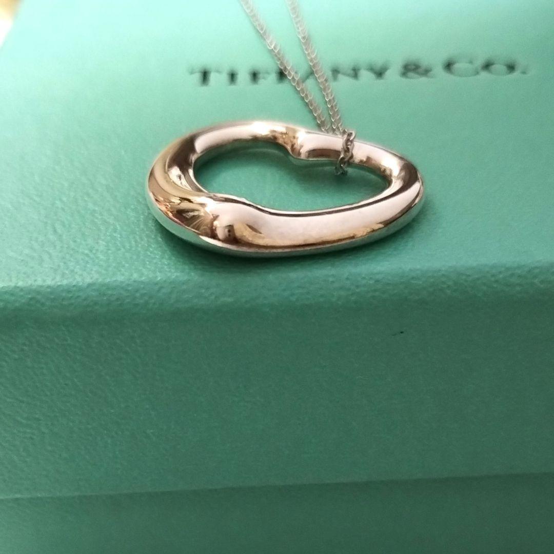 ③Tiffany ティファニー オープンハートネックレス シルバー 925