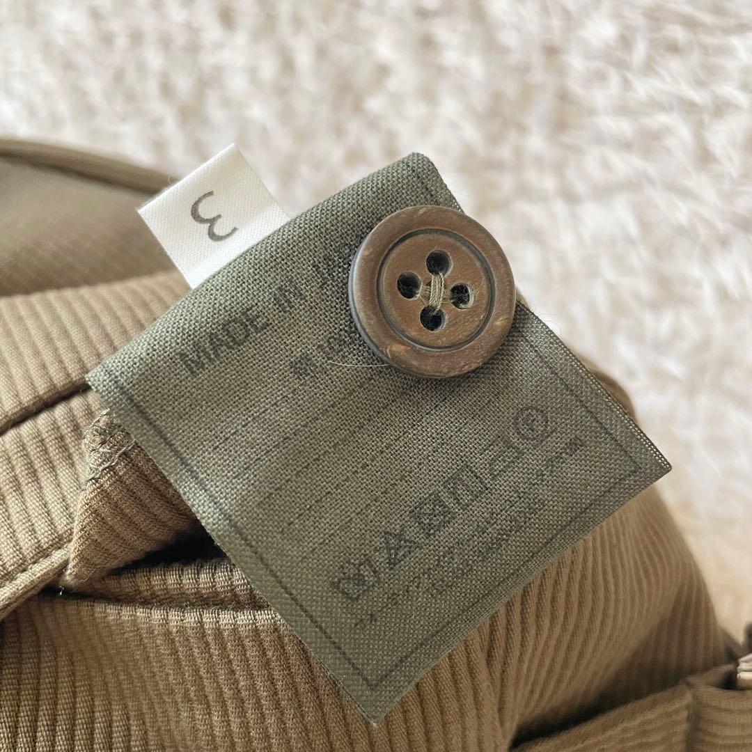 秋色ピッケのタックワイドパンツ 3