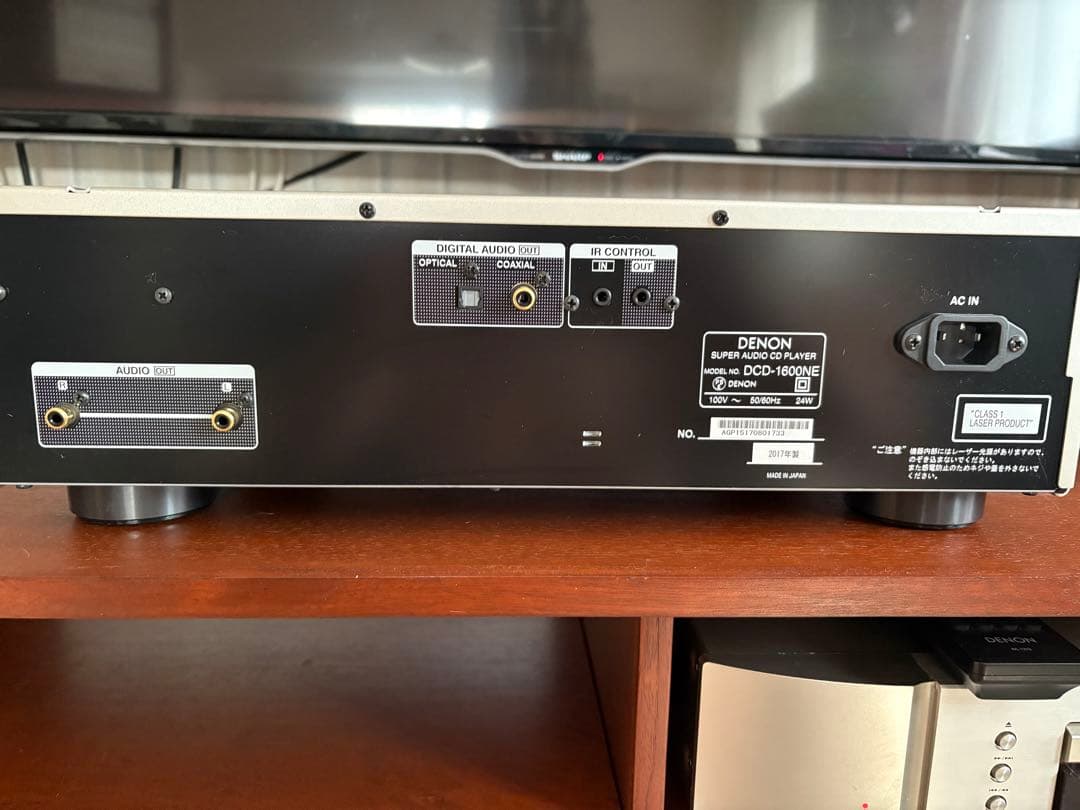 DENON SUPER CD PLAYER DCDー1600NE DENON SUPER CD PLAYER DCDー1600NE