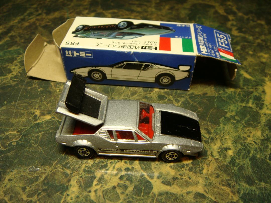 ミニカーショップ ケンボックス トミカ 青箱☆F55☆デ トマソ