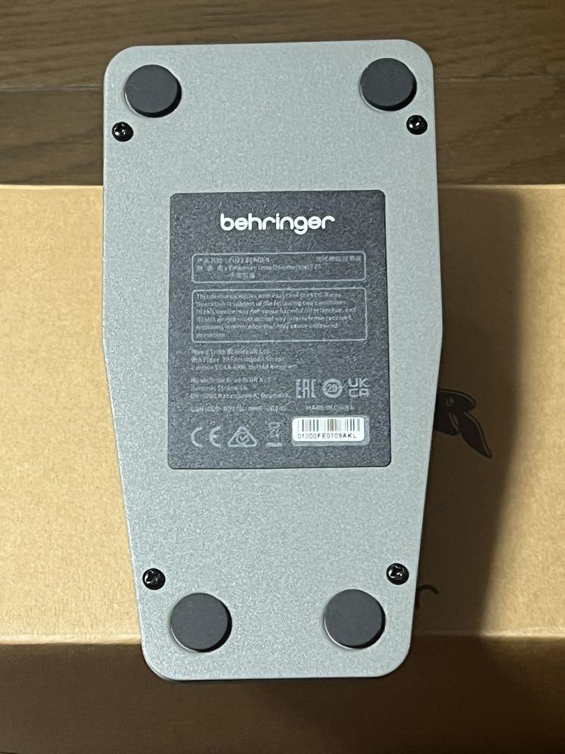 美品 Behringer FUZZBENDER ベリンガー　ファズベンダー