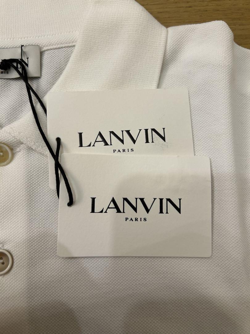 新品未使用 LANVIN ポロシャツ ホワイト