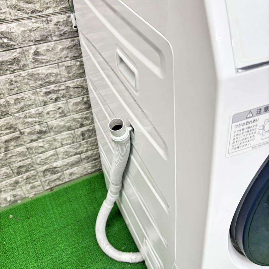 495 ドラム式洗濯機 SHARP 容量10kg 乾燥6kg 美品 左開き - メルカリ