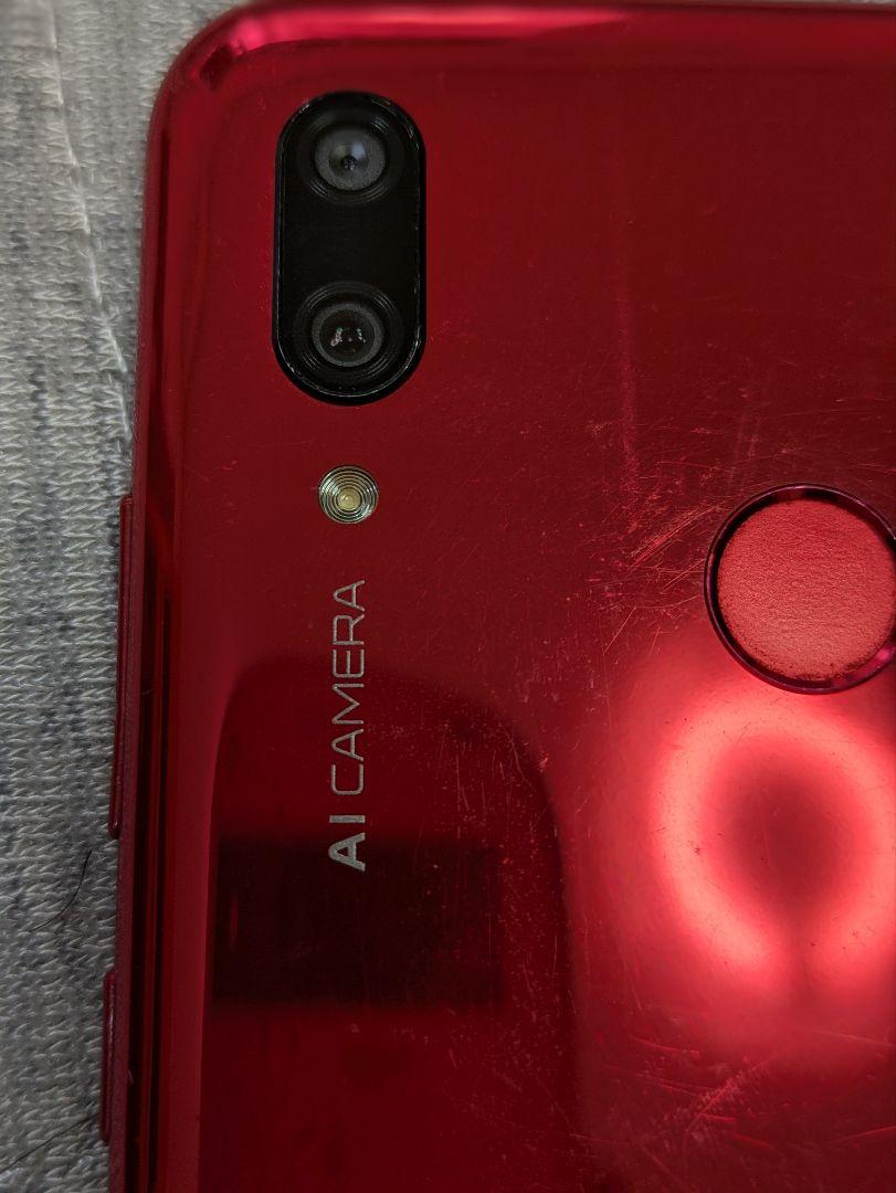h様　HUAWEI スマートフォン 本体 レッド