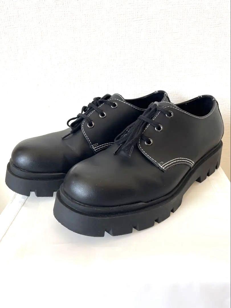 ZARA ダービーシューズ　ローファー　パイピング　27cm 42