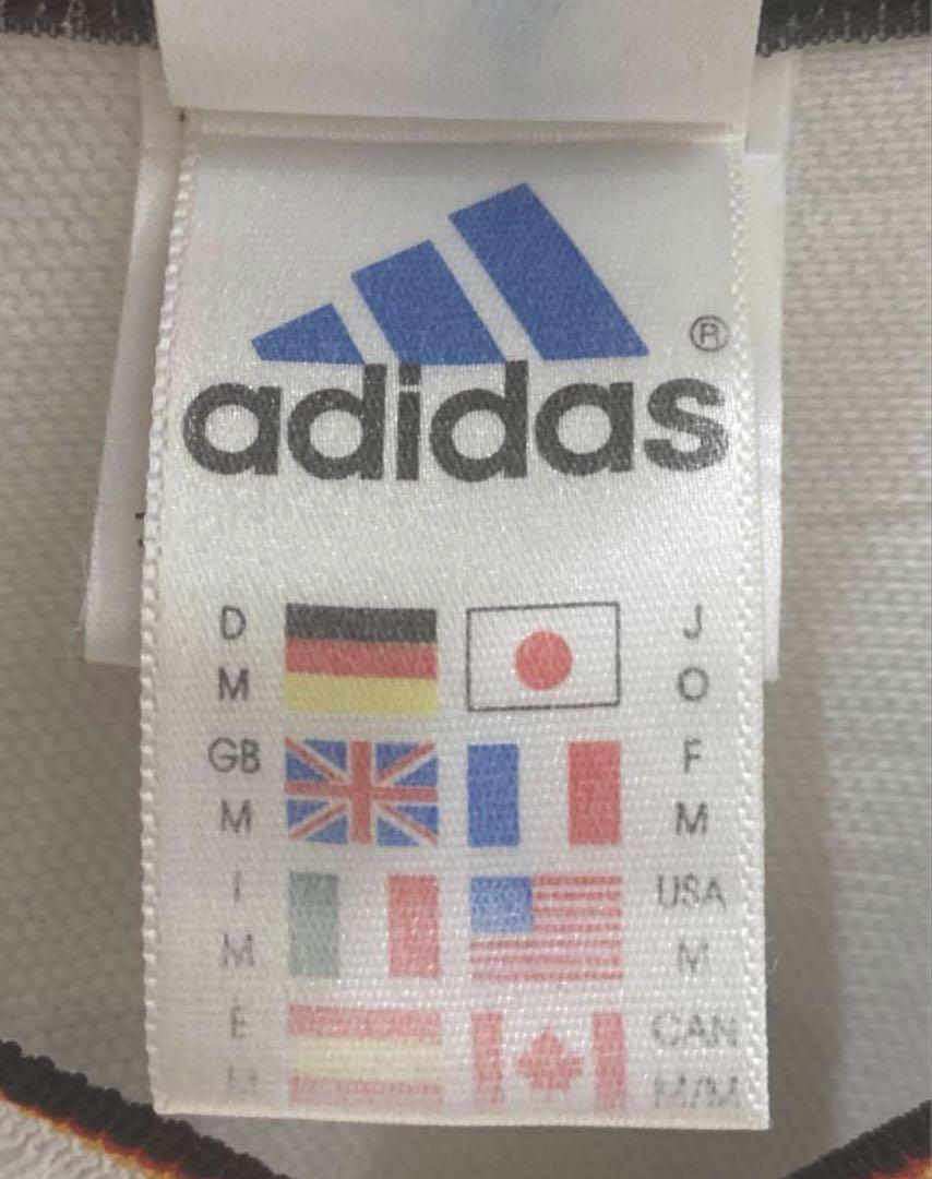 極希少 当時物 ユニフォーム adidas／ドイツ ゲームシャツ