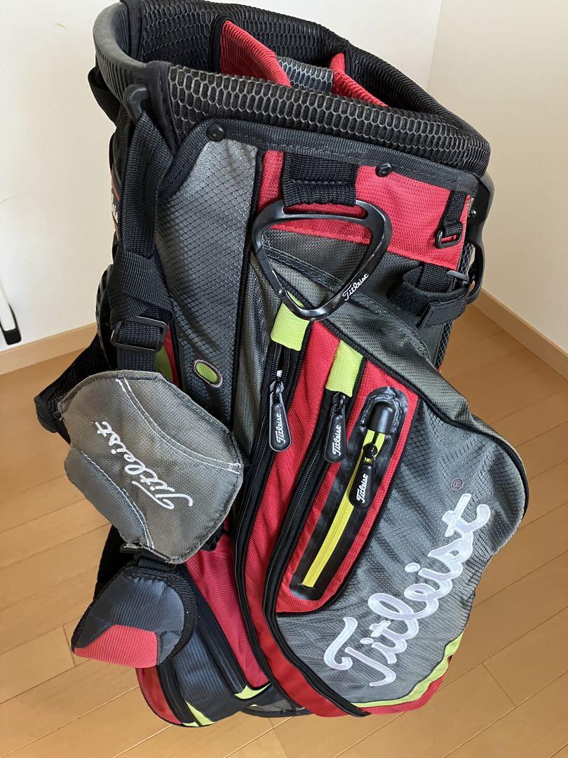 Titleist ゴルフスタンドキャディバッグ カバー付き
