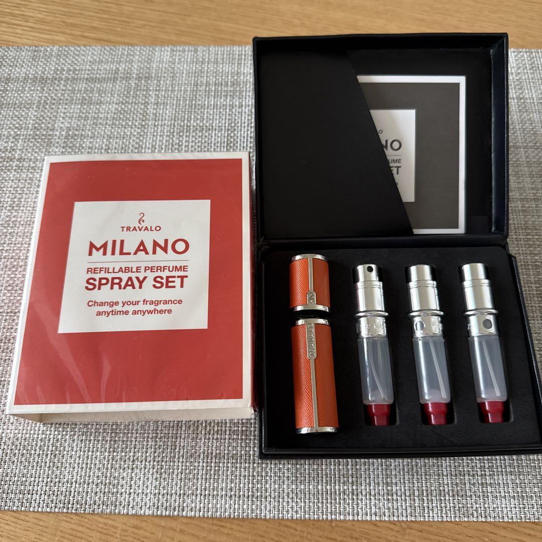 TRAVALO MILANO リフィラブルパフュームスプレーセット