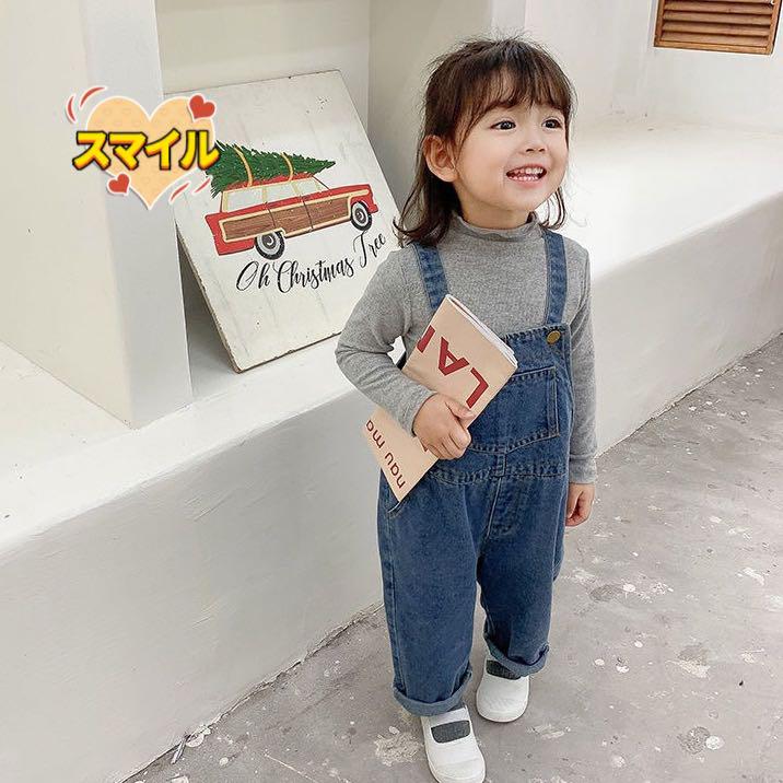 キッズデニムサロペット ボトムス オーバーオール ゆったり繋ぎ 男女兼用80 - メルカリ キッズデニムサロペット ボトムス オーバーオール ゆったり繋ぎ 男女兼用80 - メルカリ