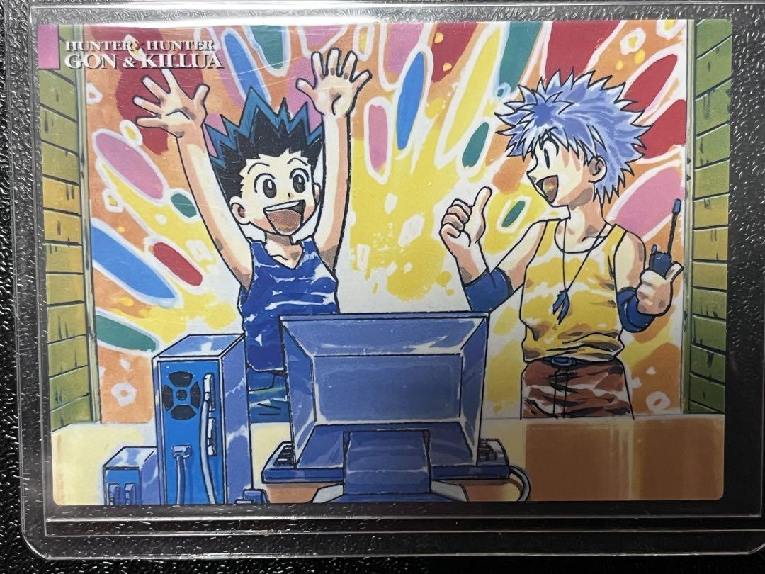 HUNTER×HUNTER　カードダス　マスターズ　初版　14　ゴン&キルア