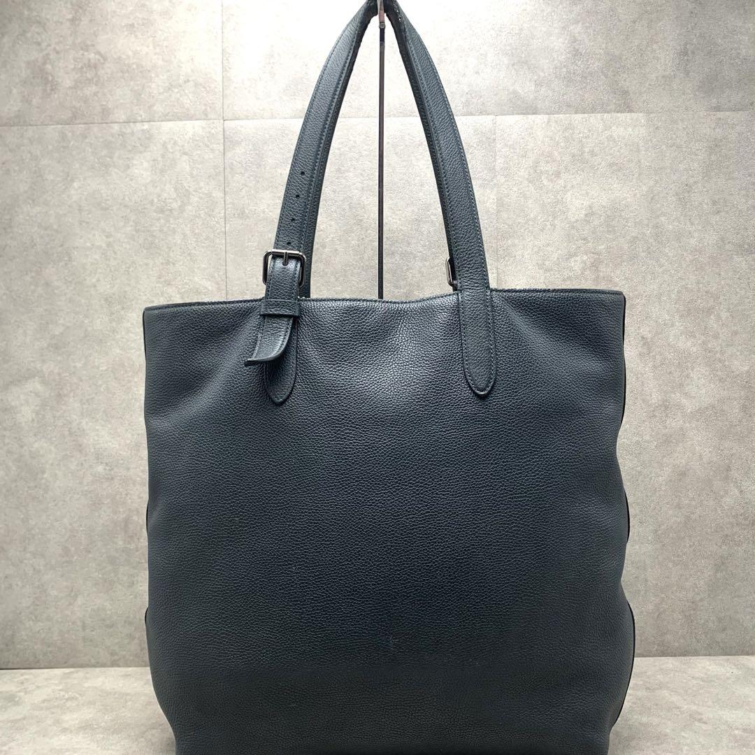 COACH メトロポリタン トートバッグ ショルダーバッグ シボ革 グリーン