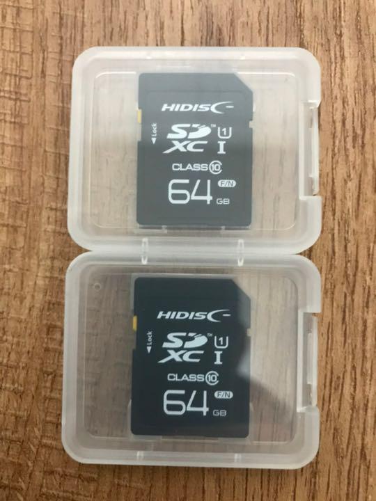 値引き!(お買い得!) SDカード 64GB【2個セット】 - メルカリ 値引き!(お買い得!) SDカード 64GB【2個セット】 - メルカリ