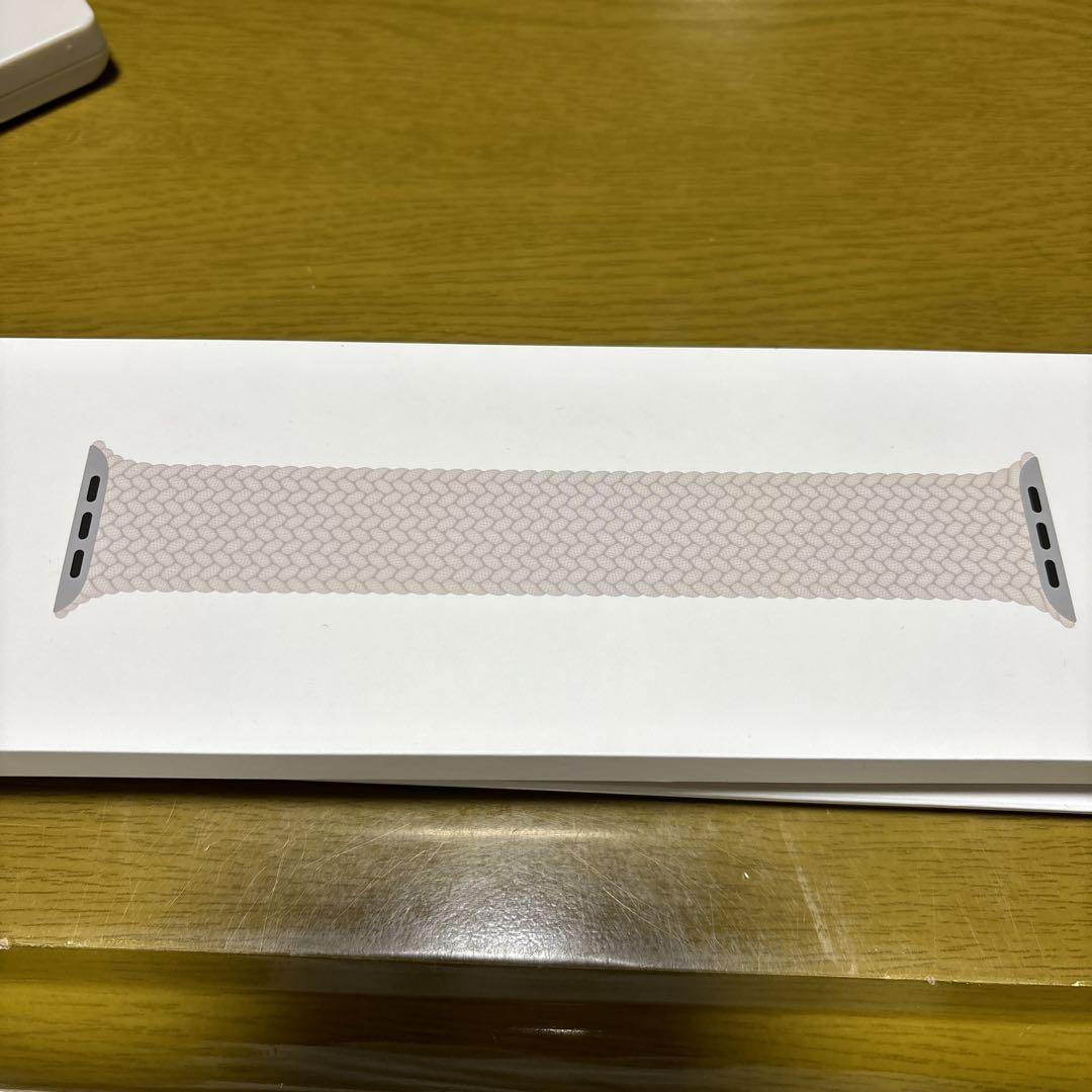 Apple watch ブレイデッドソロループテキスタイルフィットバンド41mm