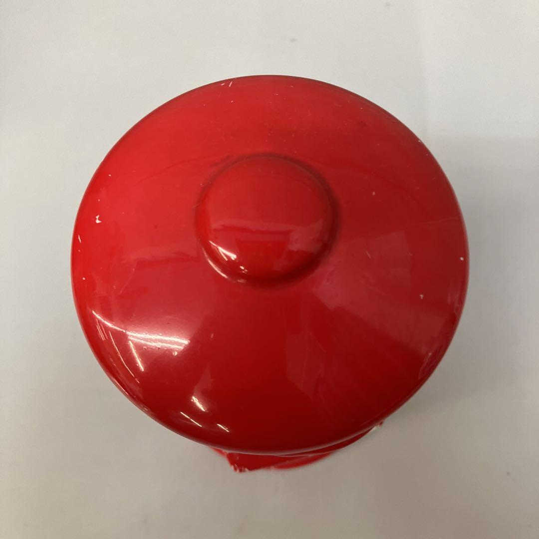 昭和レトロ 郵便局 ノベルティ ふるさとぽすと 陶器製 ポスト型 貯金箱