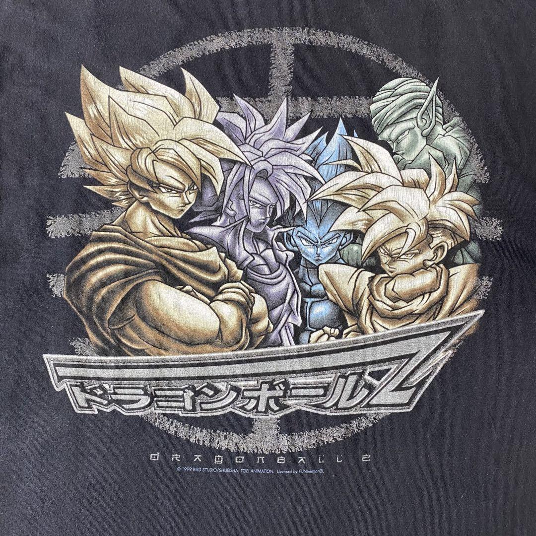 入手困難 超希少 ドラゴンボール 90s ブラック 黒 オフィシャル 孫悟空 L