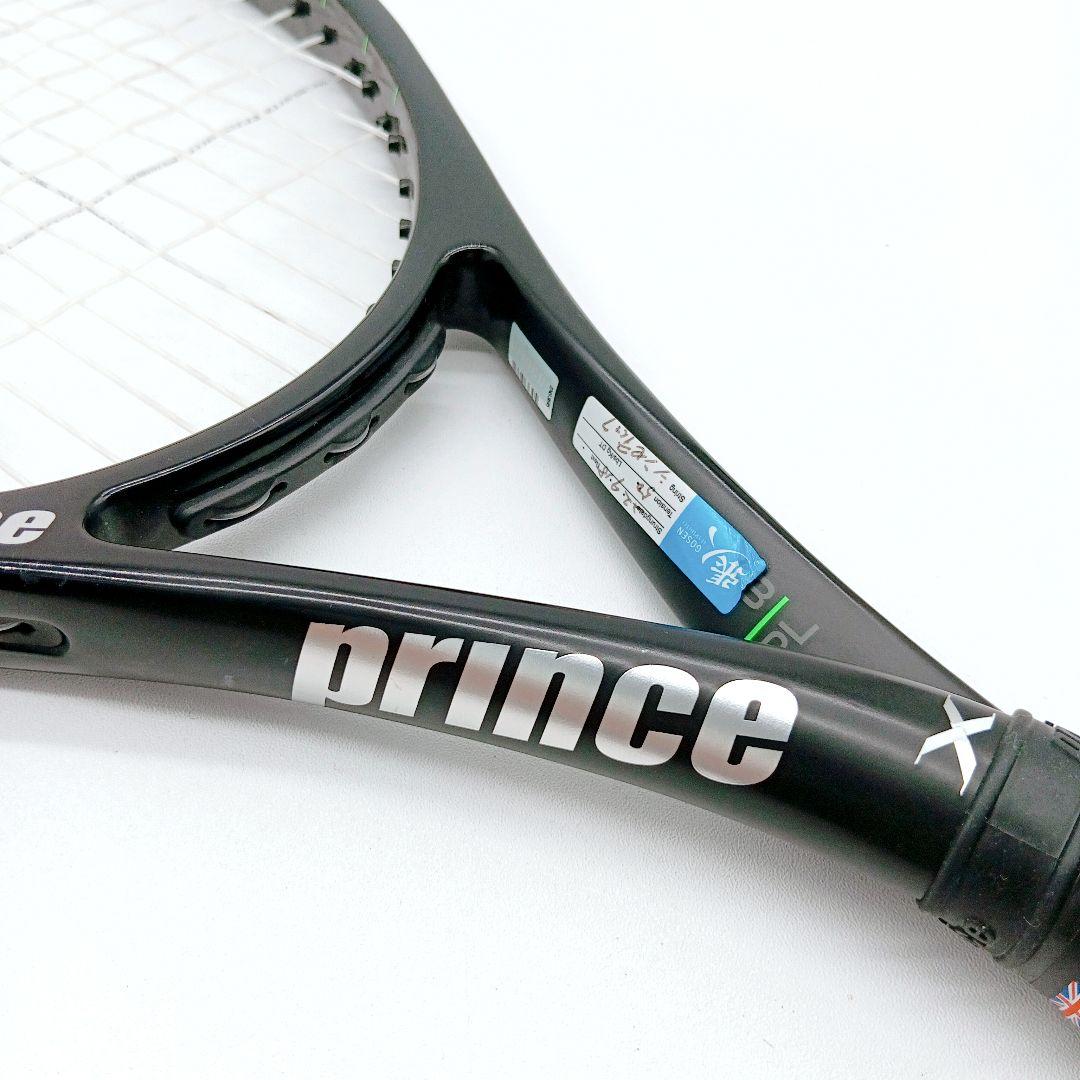 硬式テニスラケットPrince X100 290g グリップG2 美品】Prince X100 G2 左利き用 硬式テニスラケット