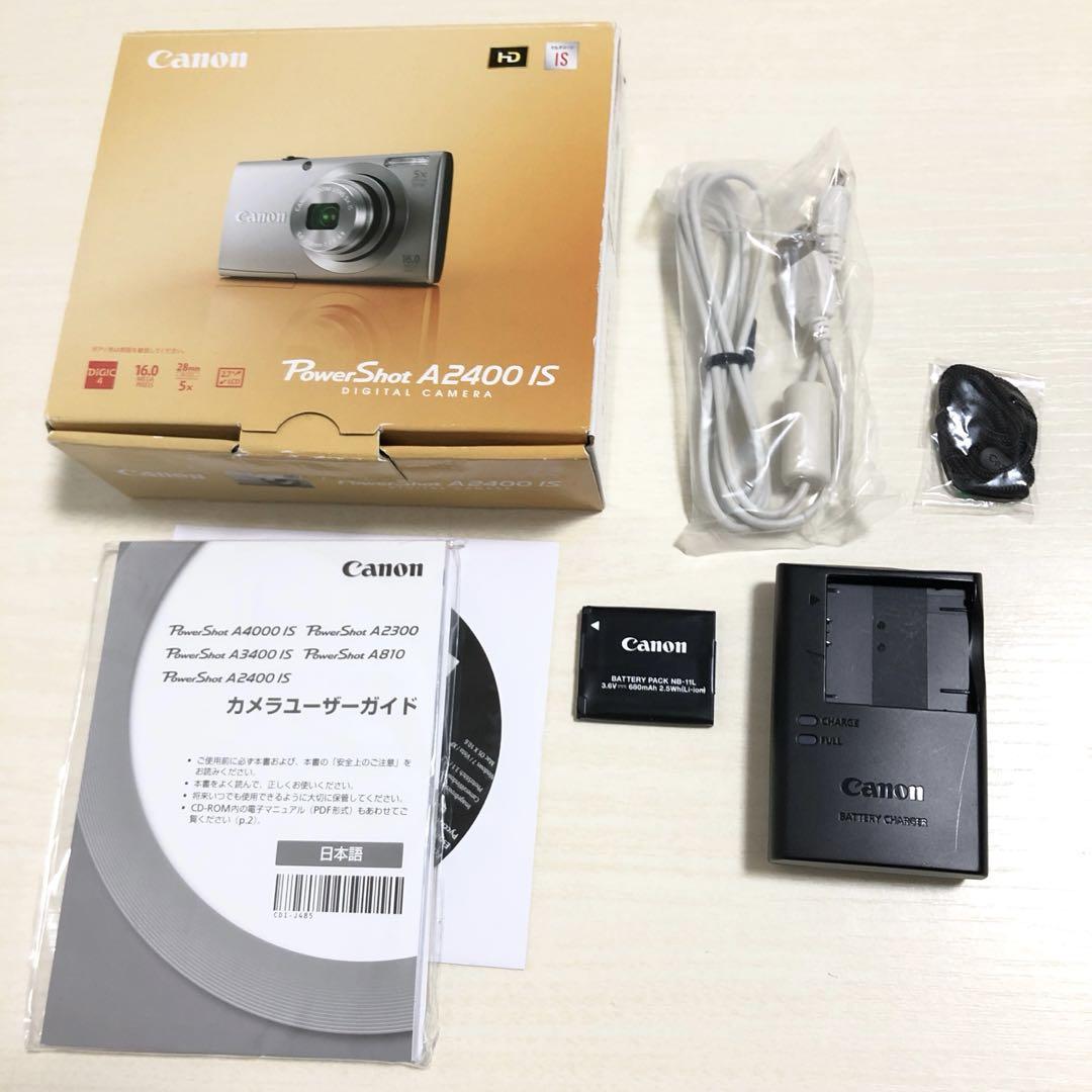 Canon キャノン　PowerShot A2400 IS ピンク