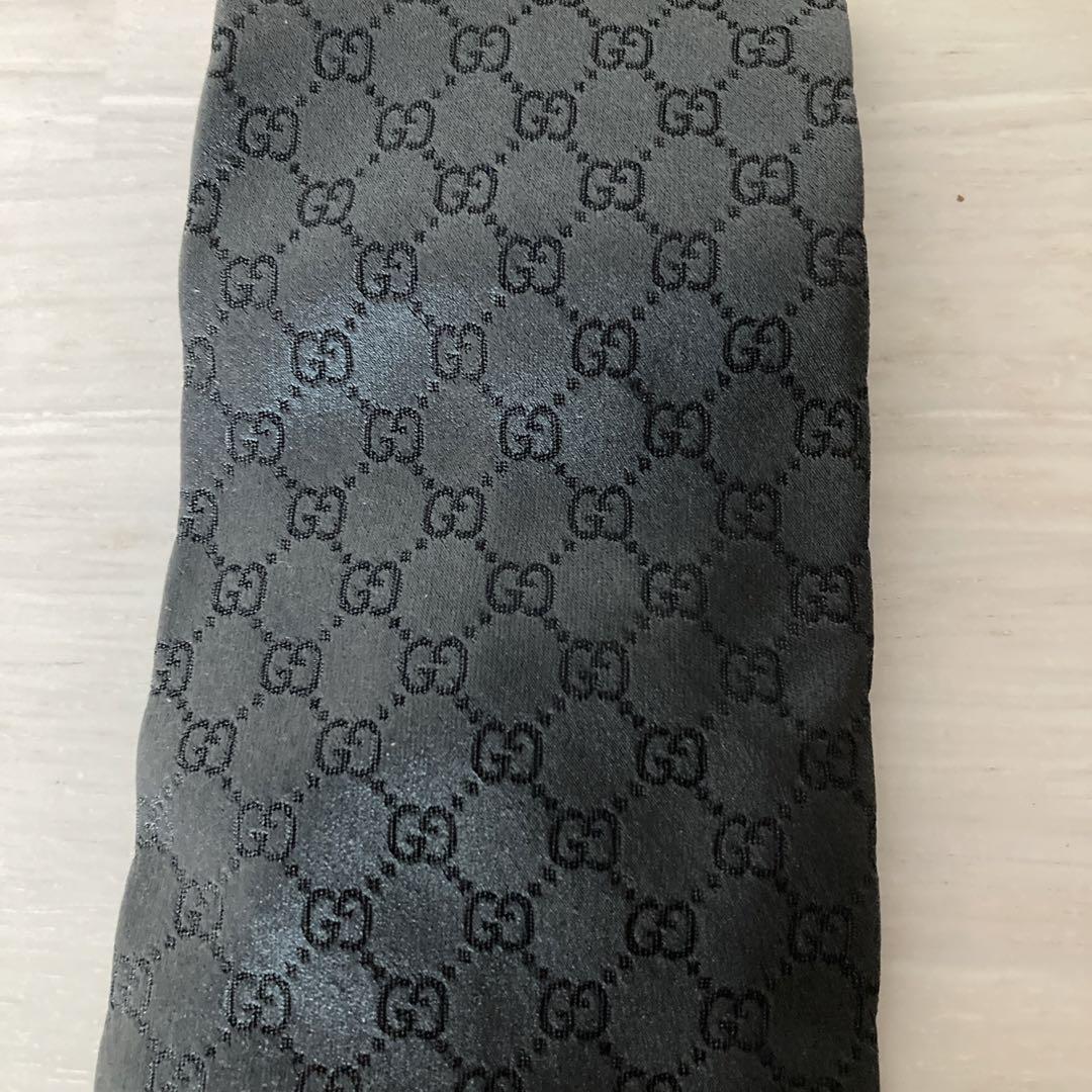 グッチ　ネクタイ　 G G柄　デパート購入　美品！