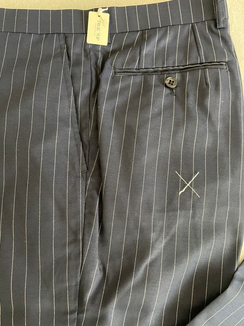 TRUE TOP メンズスーツ 上下 ネイビー 新品タグ付 175 A6 訳あり | www