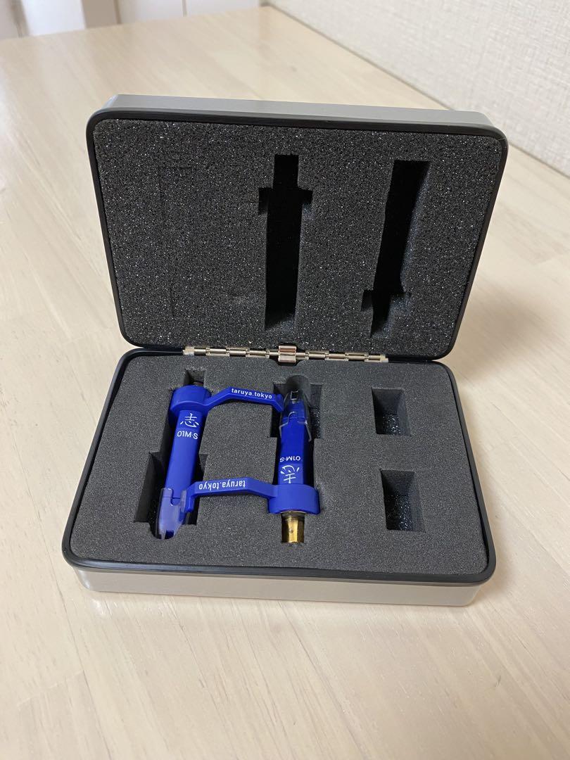 【大幅値下げ！】樽屋01MS 青針 サファイア使用 ケース付き 樽屋レコード針 01M-S青針 サファイア ケース付き2本セット