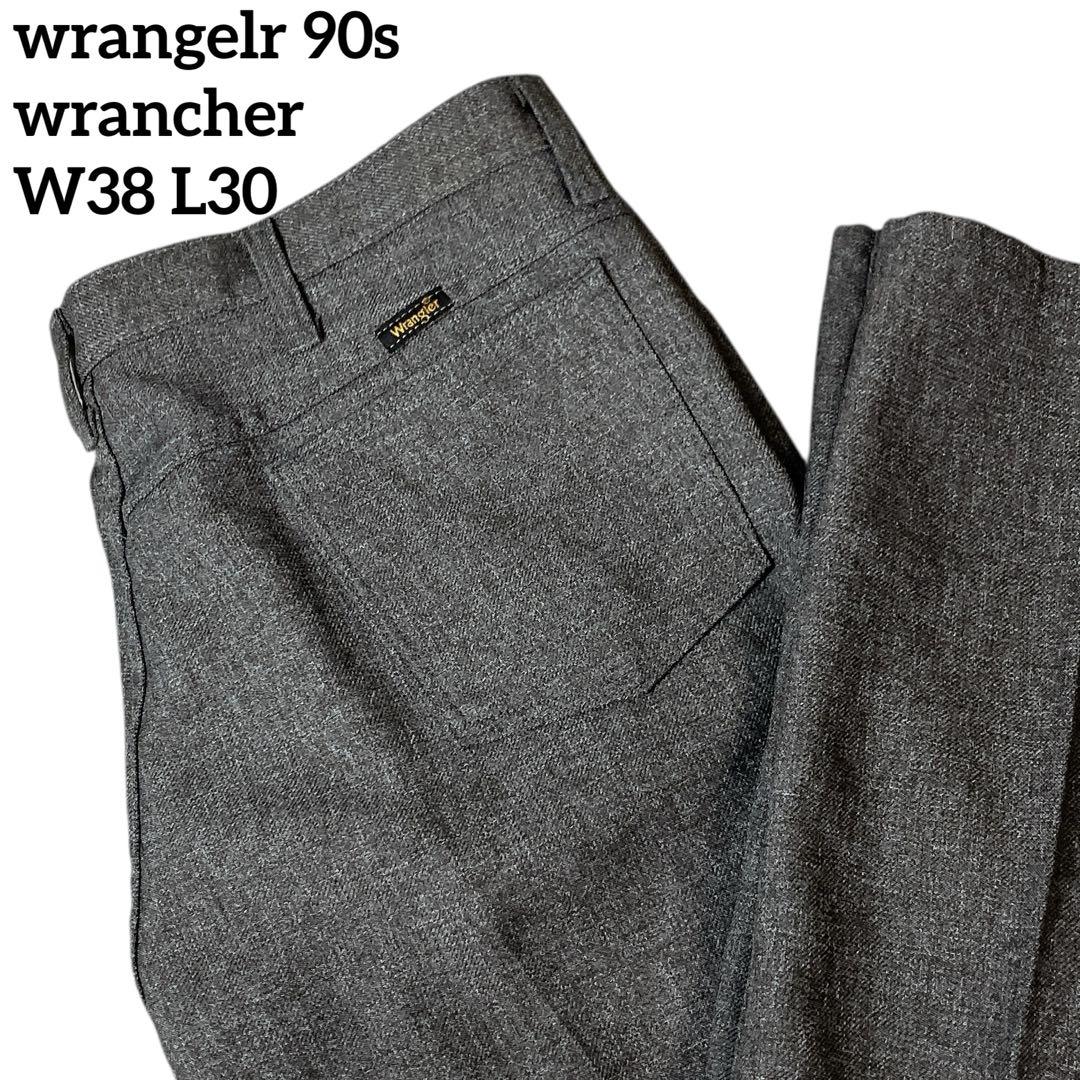 wrangelr 90sランチャードレスジーンズ スラックス フレアパンツW38